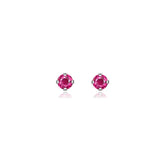 ruby earrings